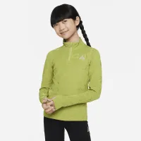 Nike ACG Therma-FIT Big детские (Girls') 1/4-Zip Long-Sleeve Top цвет зеленый