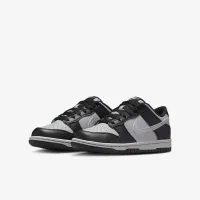 Nike Dunk Low Big детские Кроссовки цвет черный