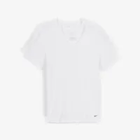 Nike Dri-FIT Essential Cotton Stretch Slim Fit V-Neck Undershirt (2-Pack)