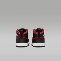 Nike Jordan 1 Mid Baby/Toddler Кросівки колір чорний