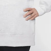 Nike Sportswear Phoenix Fleece жіноча оверсайз Crew-Neck світшот (великі розміри) колір коричневий