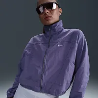 Nike Sportswear Everything Wovens жіноча оверсайз Repel UV Protection Куртка колір фіолетовий