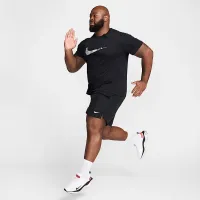 Nike чоловічі Dri-FIT Running футболка колір чорний