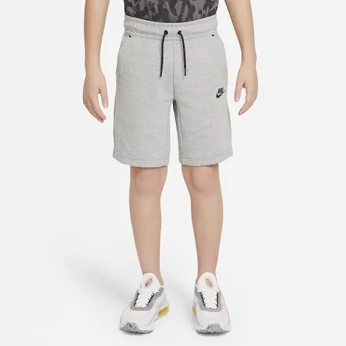 Nike Sportswear Tech Fleece Big дитячі (для хлопчиків) шорти колір сірий