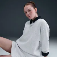 Nike Sportswear Phoenix Fleece женская юбка цвет коричневый