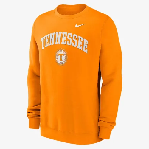 Tennessee Volunteers Arched Seal мужские Nike College Pullover Crew Orange