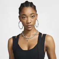 Nike Serena Williams Design Crew женская Cutout Tank Top цвет черный