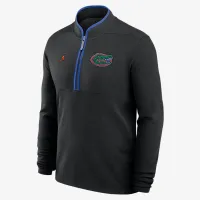 Nike Florida Gators Victory чоловічі Jordan Brand Dri-FIT College 1/2-Zip Long-Sleeve Top колір чорний