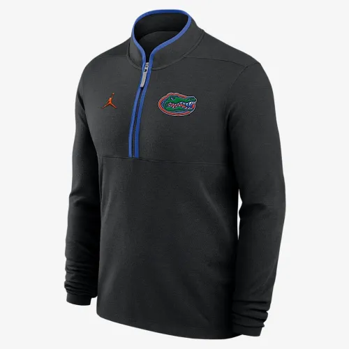Nike Florida Gators Victory чоловічі Jordan Brand Dri-FIT College 1/2-Zip Long-Sleeve Top колір чорний
