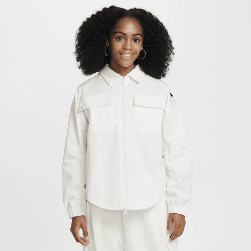 Nike Sportswear Girls' Куртка колір білий