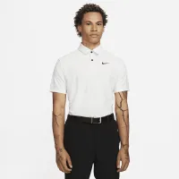 Nike Dri-FIT ADV Tour мужские Camo для гольфа Polo цвет белый