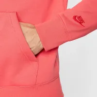 Nike Club мужские Fleece Pullover Толстовка с капюшоном Orange