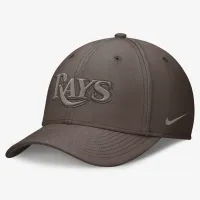 Tampa Bay Rays Statement Swoosh мужские Nike Dri-FIT MLB Hat цвет коричневый