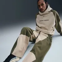 Nike Tech Boreas чоловічі Woven Open-Hem Pants колір коричневий