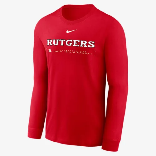 Nike Legend мужские баскетбольные Dri-FIT Long-Sleeve футболка цвет красный