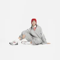 Nike Sportswear Phoenix Fleece жіноча 1/2-Zip Cropped світшот колір сірий