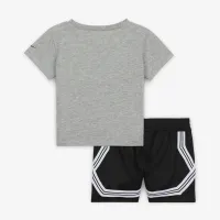 Nike Dry-FIT Fly Crossover Baby (12-24M) 2-Piece футболка комплект колір чорний