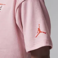Nike Jordan Mini Me Toddler Flight Bike шорты набор Pink