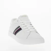 Кроссовки Tommy Hilfiger Icon Court Sneakers Stripes FW0FW08110-YBL - Белые