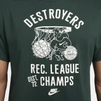 Nike Sportswear мужские Max90 футболка цвет зеленый