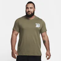 Nike чоловічі Dri-FIT Fitness футболка колір зелений