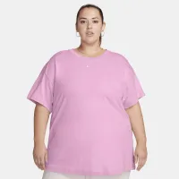 Nike Sportswear Essential жіноча футболка (великі розміри) Pink