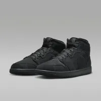 Nike Air Jordan 1 Mid SE Craft чоловічі Кросівки колір сірий