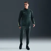 Nike Academy Winter Warrior чоловічі Therma-FIT 1/2-Zip Soccer Top колір зелений