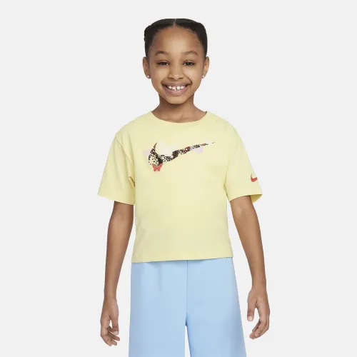 Nike Meta-Morph Little дитячі Graphic футболка Yellow