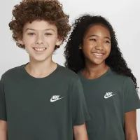 Nike Sportswear Big дитячі футболка колір зелений