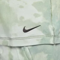 Nike Dri-FIT мужские Allover Print Short-Sleeve Yoga Top цвет серый