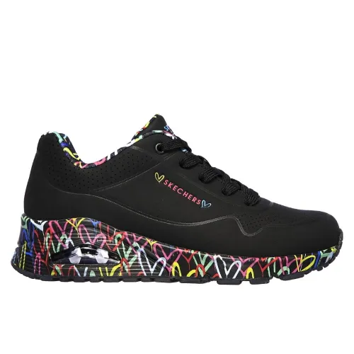Кросівки Жіночі Skechers UNO LOVING LOVE (155506-BBK)