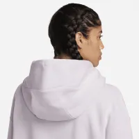 Nike Sportswear Phoenix Fleece женская оверсайз Full-Zip Толстовка с капюшоном цвет фиолетовый