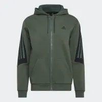 Кофта/футболка adidas Future Icons 3-Stripes Full-Zip HC5841 - зелена