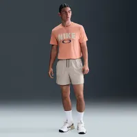 Nike мужские Dri-FIT Fitness футболка Orange