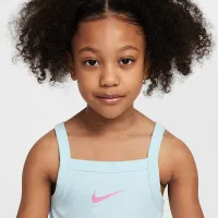 Nike Dri-FIT Sunny Swoosh Little дитячі Runsie Romper блакитний