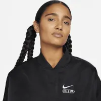 Nike Air женская оверсайз Woven Bomber Куртка цвет черный
