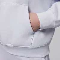 Nike Jordan Brooklyn Essentials Big дитячі Pullover Толстовка з капюшоном колір сірий