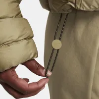 Nike Sportswear Swoosh Puffer PrimaLoft® женская Therma-FIT оверсайз Hooded Куртка цвет коричневый