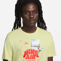 Nike Sportswear мужские футболка цвет зеленый