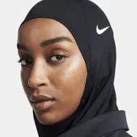 Nike Pro Hijab цвет черный