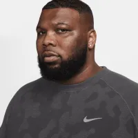 Nike Dri-FIT мужские для гольфа Crew цвет серый