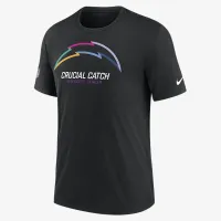 Los Angeles Chargers Crucial Catch чоловічі Nike NFL футболка колір чорний
