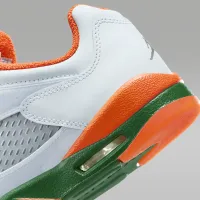 Nike Air Jordan 5 Retro Low Big детские Кроссовки цвет серый