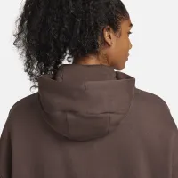 Nike Sportswear Phoenix Fleece женская Over-оверсайз Pullover Толстовка с капюшоном цвет коричневый