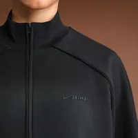 NikeSKIMS Matte Tricot жіноча оверсайз Full-Zip Track Куртка колір чорний