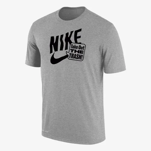 Nike мужские Dri-FIT для гольфа футболка цвет серый