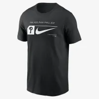 Philadelphia Phillies Fashion чоловічі Nike MLB футболка колір чорний