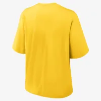 Michigan Wolverines Legacy Established Boxy жіноча Nike College футболка Yellow