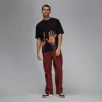 Nike Jordan Essentials мужские Woven Pants цвет коричневый